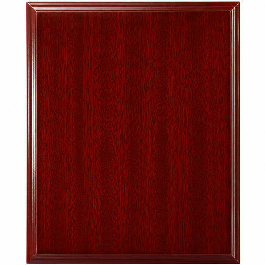 High Gloss Mahogany Finish Plaque