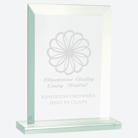 Rectangle Jade Glass Award