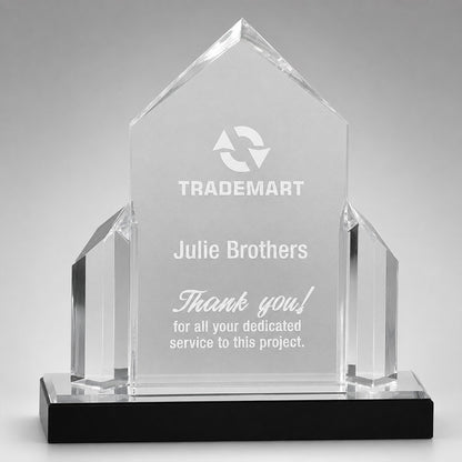 Jewel Post Impress Acrylic Award