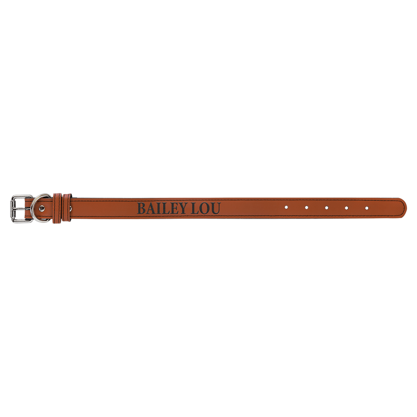 Small Leatherette Dog Collar