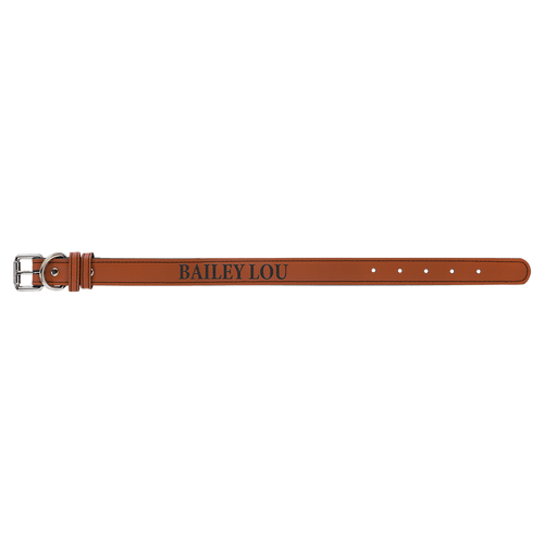 Small Leatherette Dog Collar