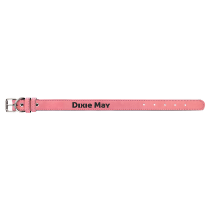 Small Leatherette Dog Collar