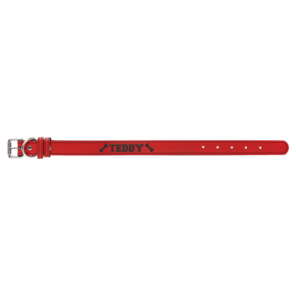 Small Leatherette Dog Collar