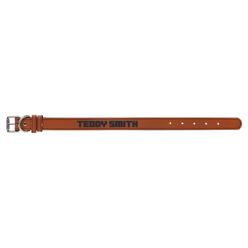 Medium Leatherette Dog Collar