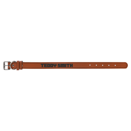 Medium Leatherette Dog Collar
