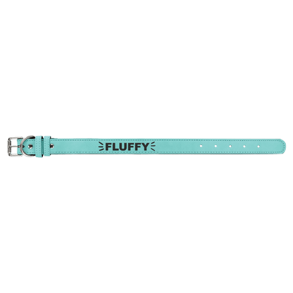 Medium Leatherette Dog Collar