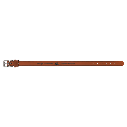 Extra Large Leatherette Dog Collar