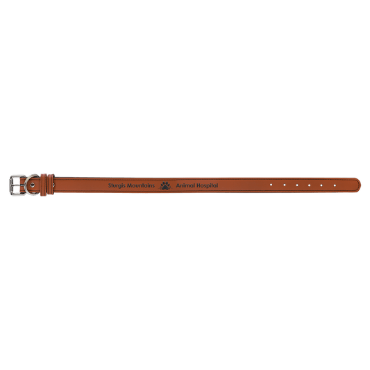 Extra Large Leatherette Dog Collar