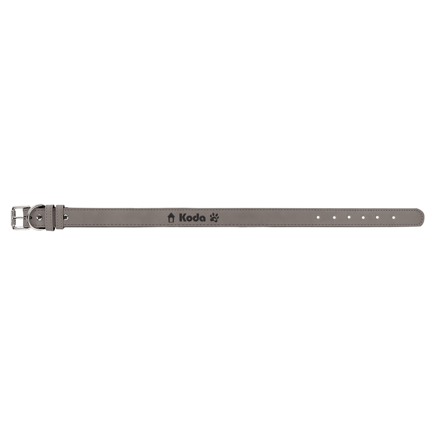 Extra Large Leatherette Dog Collar