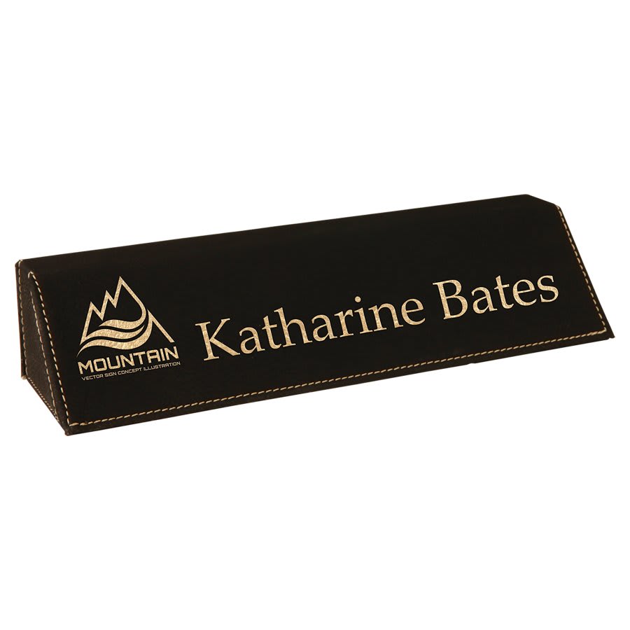 Leatherette Desk Wedge