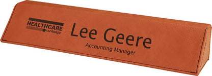 Leatherette Desk Wedge