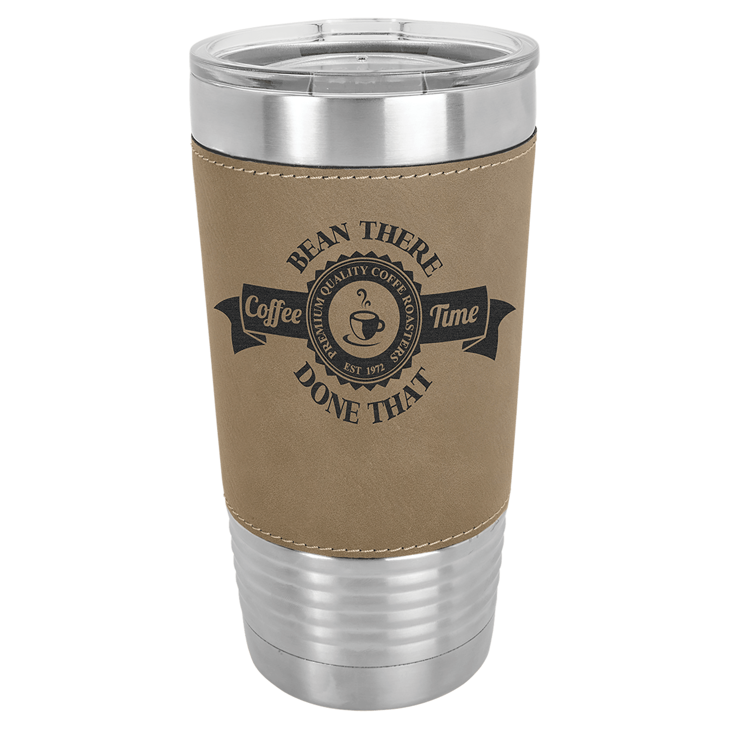 Polar Camel Leatherette Grip Tumbler Standard Lid