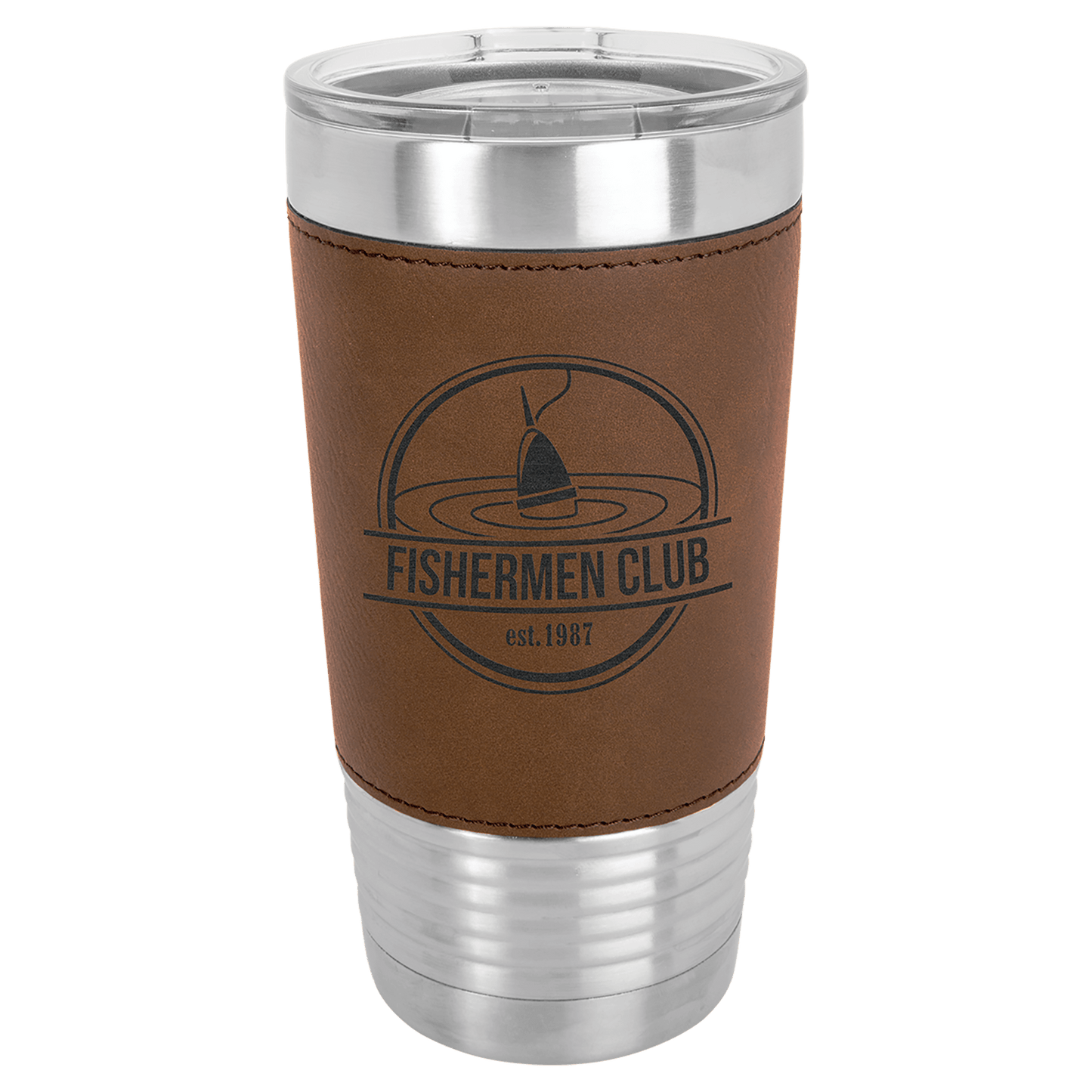 Polar Camel Leatherette Grip Tumbler Standard Lid