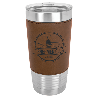 Polar Camel Leatherette Grip Tumbler Standard Lid
