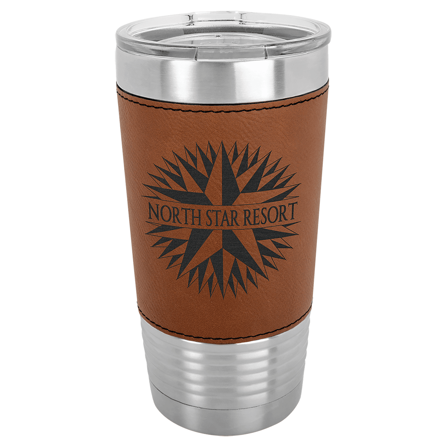Polar Camel Leatherette Grip Tumbler Standard Lid