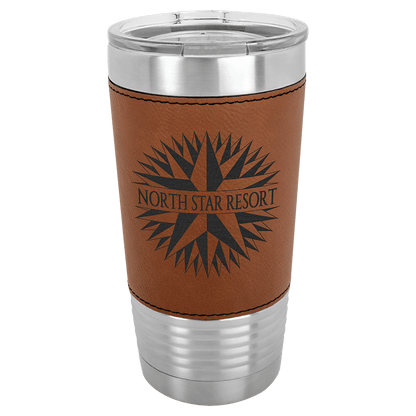 Polar Camel Leatherette Grip Tumbler Standard Lid