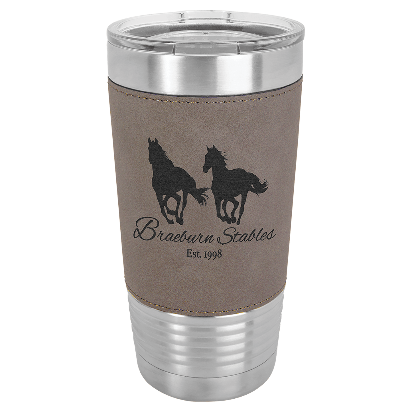 Polar Camel Leatherette Grip Tumbler Standard Lid