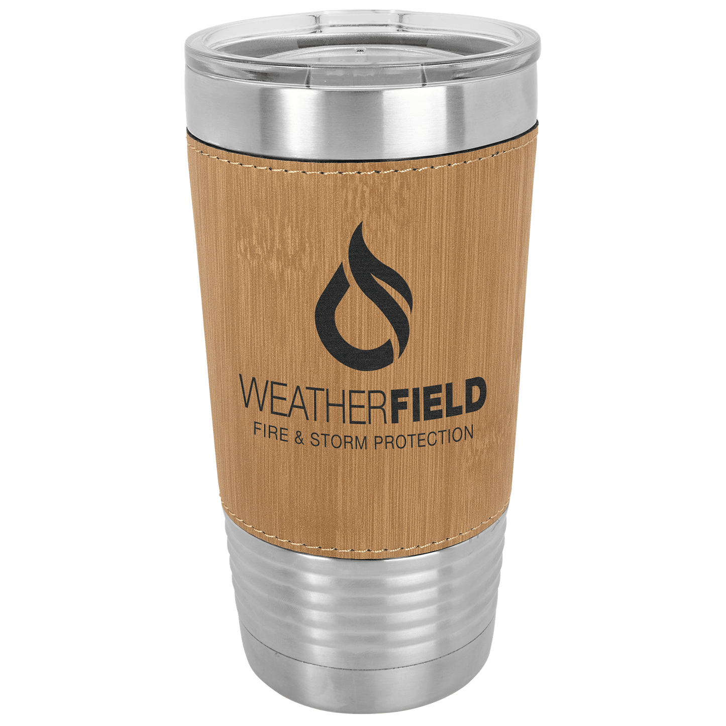 Polar Camel Leatherette Grip Tumbler Standard Lid