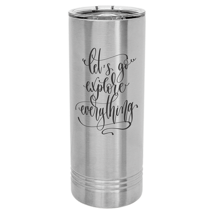 Polar Camel Skinny Tumbler Slider Lid