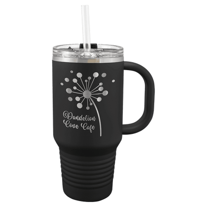 Polar Camel Travel Mug with Snap Lid and Straw