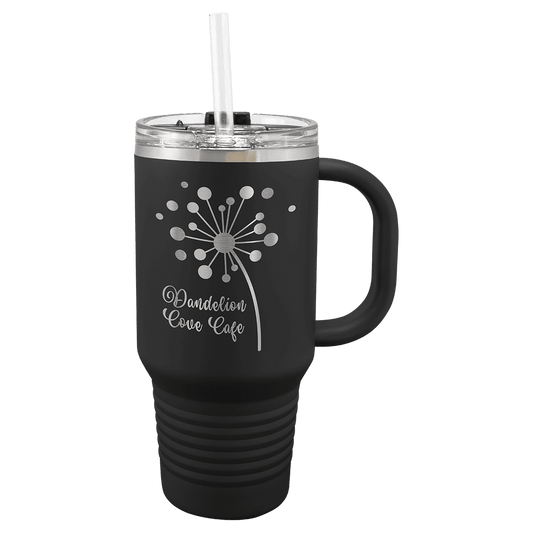 Polar Camel Travel Mug with Snap Lid and Straw