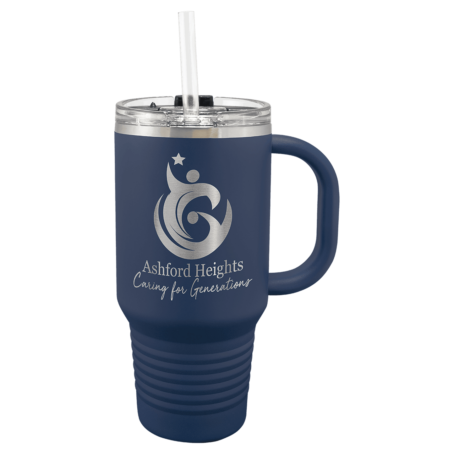 Polar Camel Travel Mug with Snap Lid and Straw