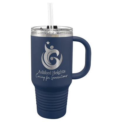 Polar Camel Travel Mug with Snap Lid and Straw