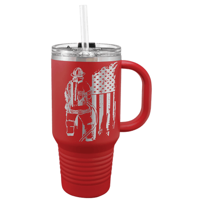 Polar Camel Travel Mug with Snap Lid and Straw