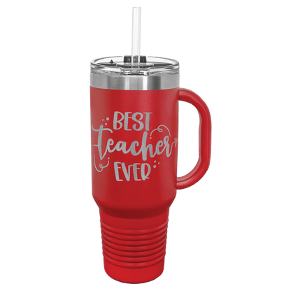 Polar Camel Travel Mug with Snap Lid and Straw