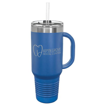 Polar Camel Travel Mug with Snap Lid and Straw
