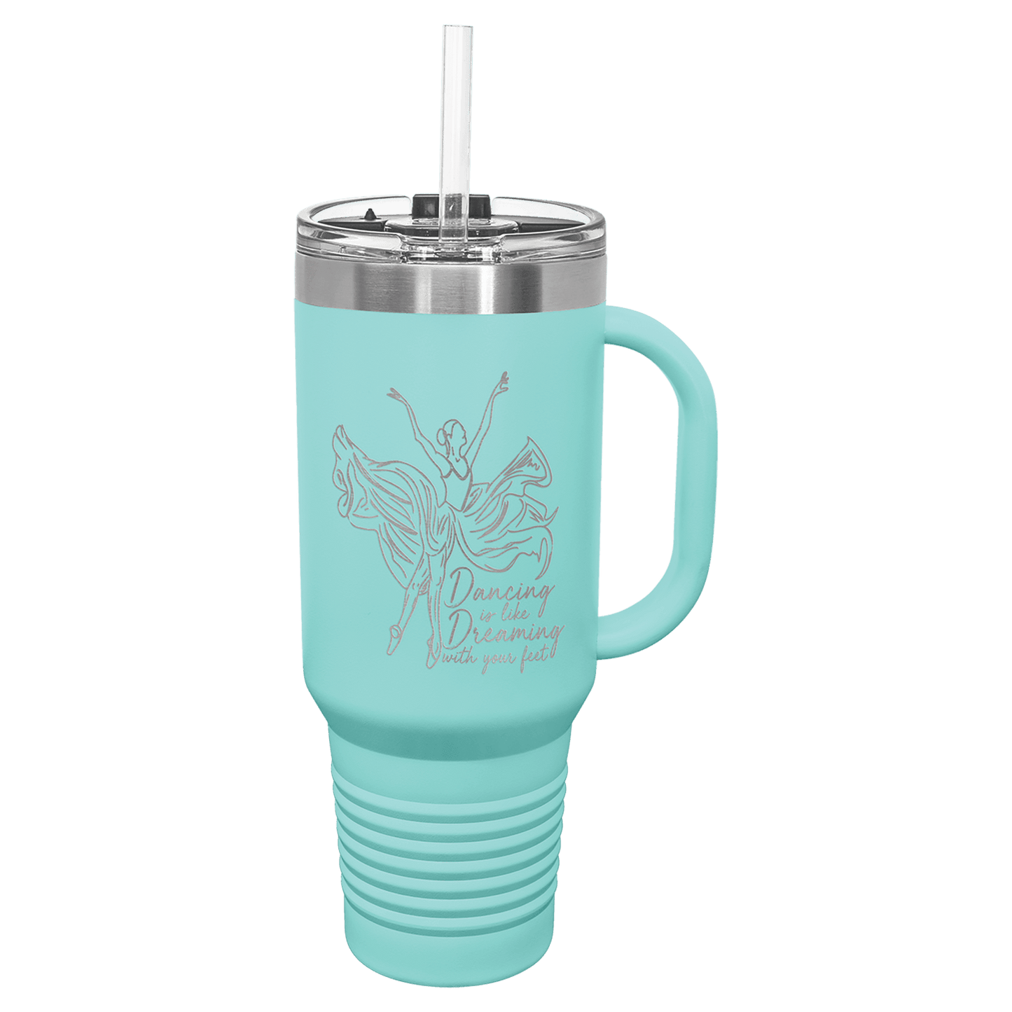 Polar Camel Travel Mug with Snap Lid and Straw