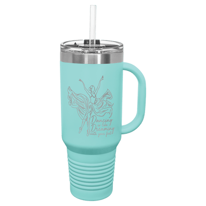 Polar Camel Travel Mug with Snap Lid and Straw