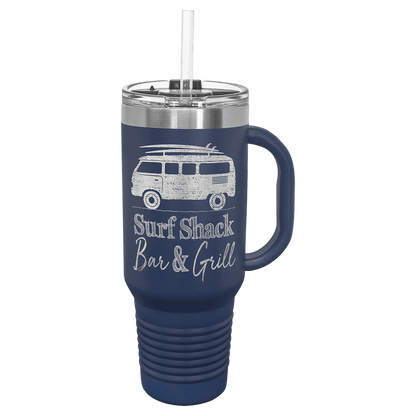 Polar Camel Travel Mug with Snap Lid and Straw