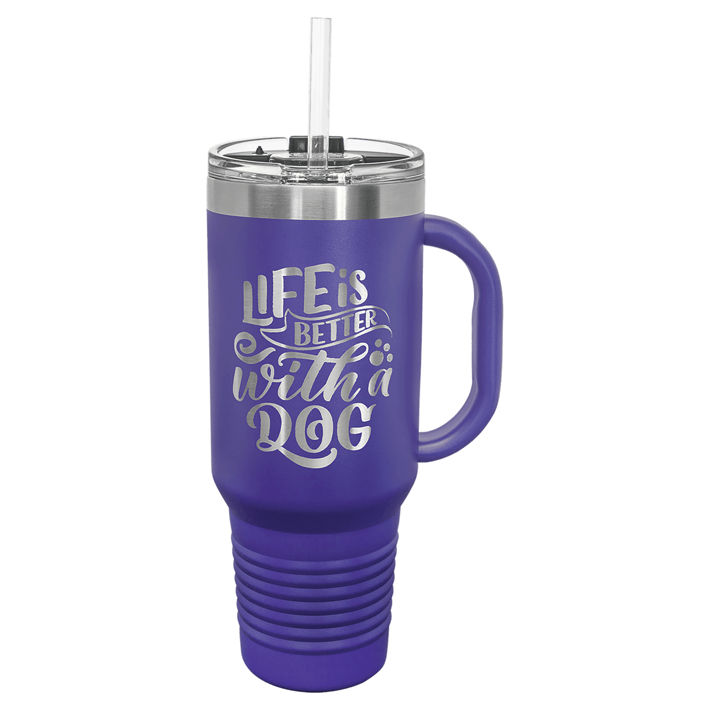 Polar Camel Travel Mug with Snap Lid and Straw