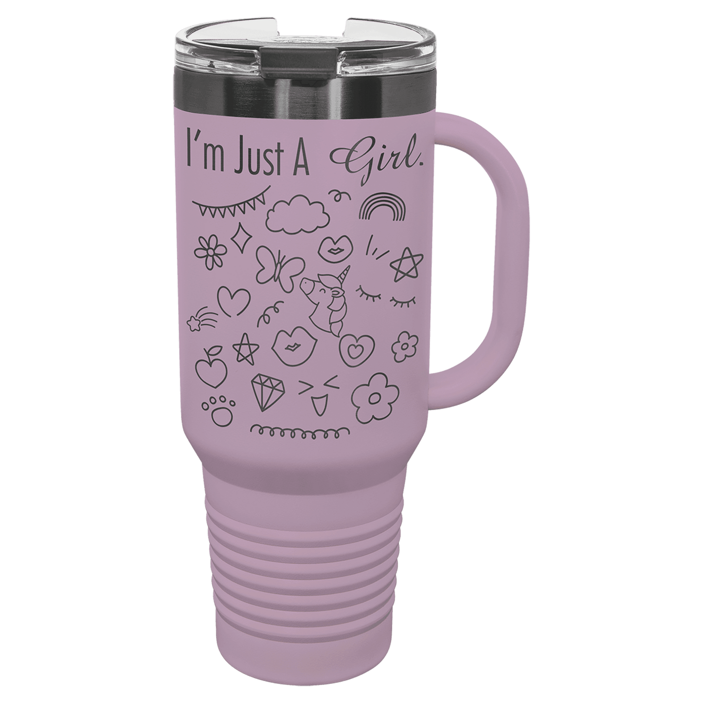 Polar Camel Travel Mug Handle and Straw