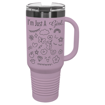 Polar Camel Travel Mug Handle and Straw