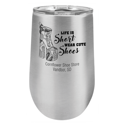 Polar Camel Stemless Wine Tumbler Standard Lid