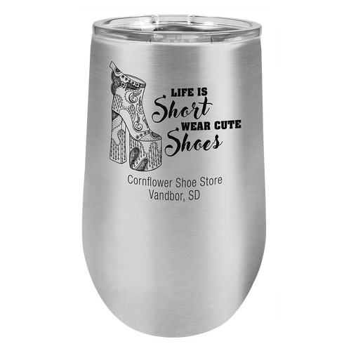 Polar Camel Stemless Wine Tumbler Standard Lid