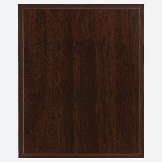 Mahogany Finish Plaque