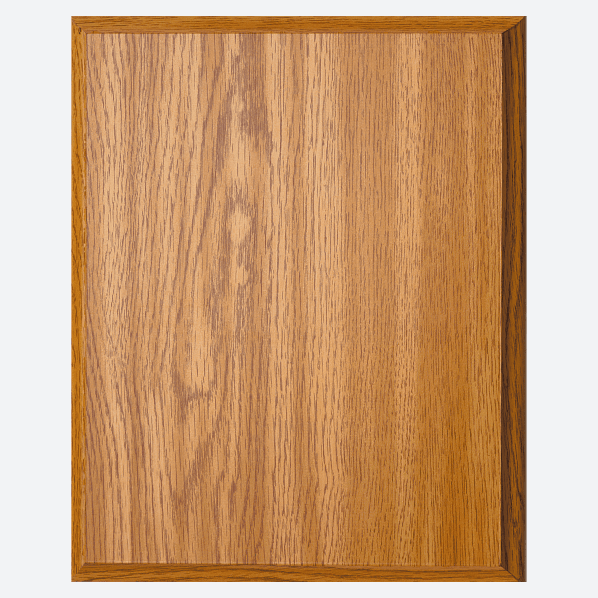 Oak Finish Plaque