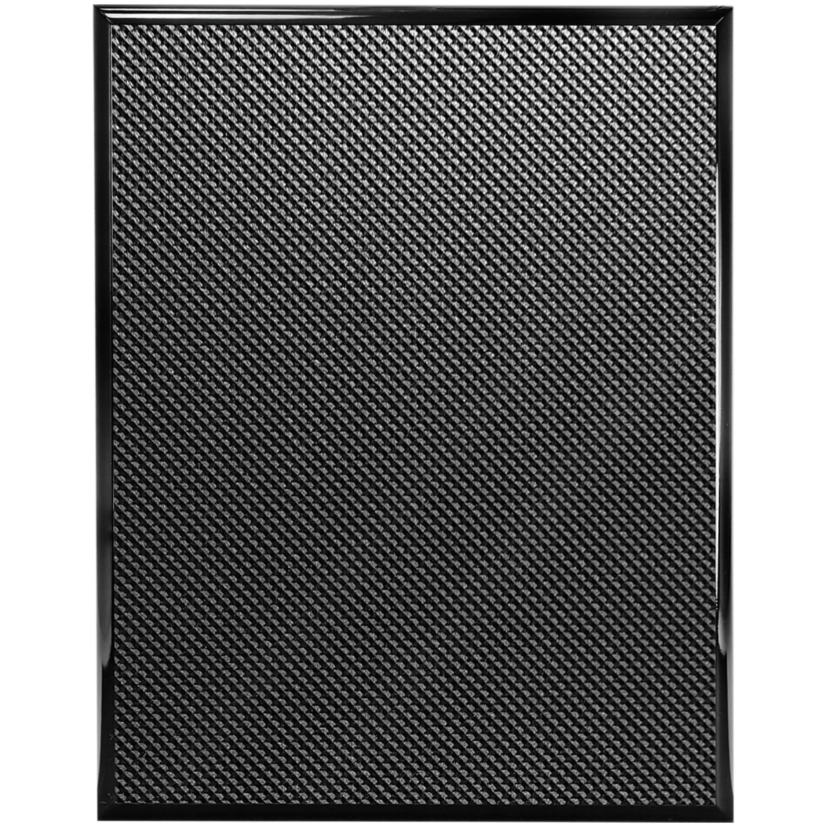 Piano Carbon Fiber Finish Plaque
