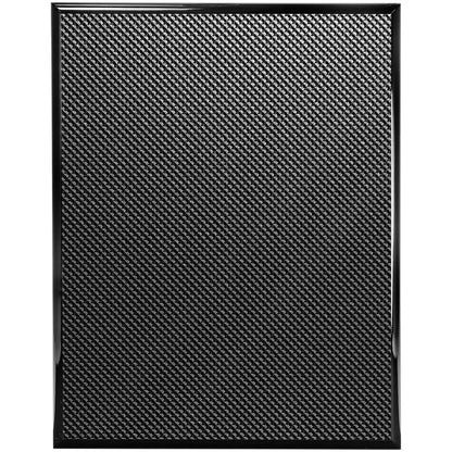 Piano Carbon Fiber Finish Plaque