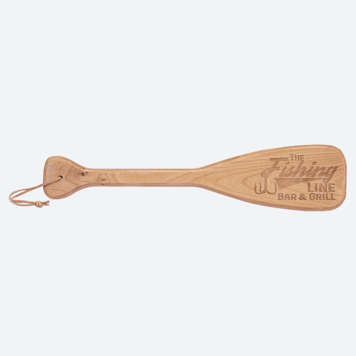 Boat Paddle with Leather String