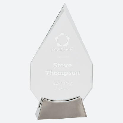 Diamond Platinum Glass with Full Metal Base