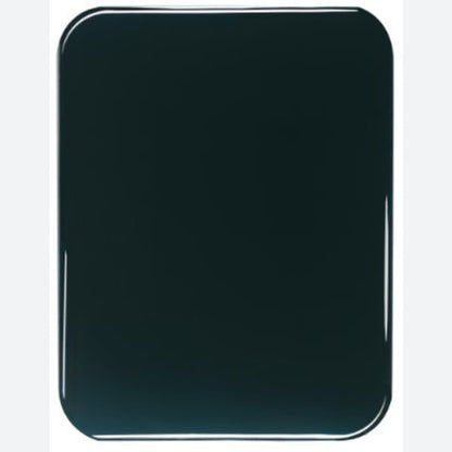 Black Piano Finish Round Corner Plaque