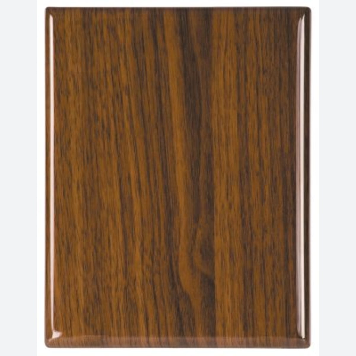 Walnut Piano Finish Plaque