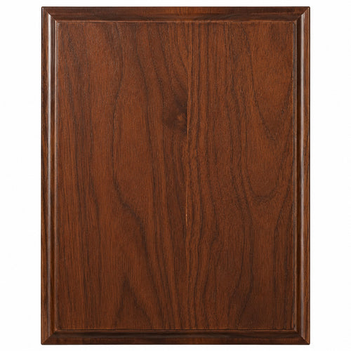Premium Walnut Step Edge Plaque