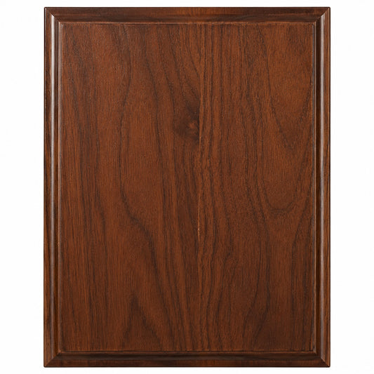 Premium Walnut Step Edge Plaque