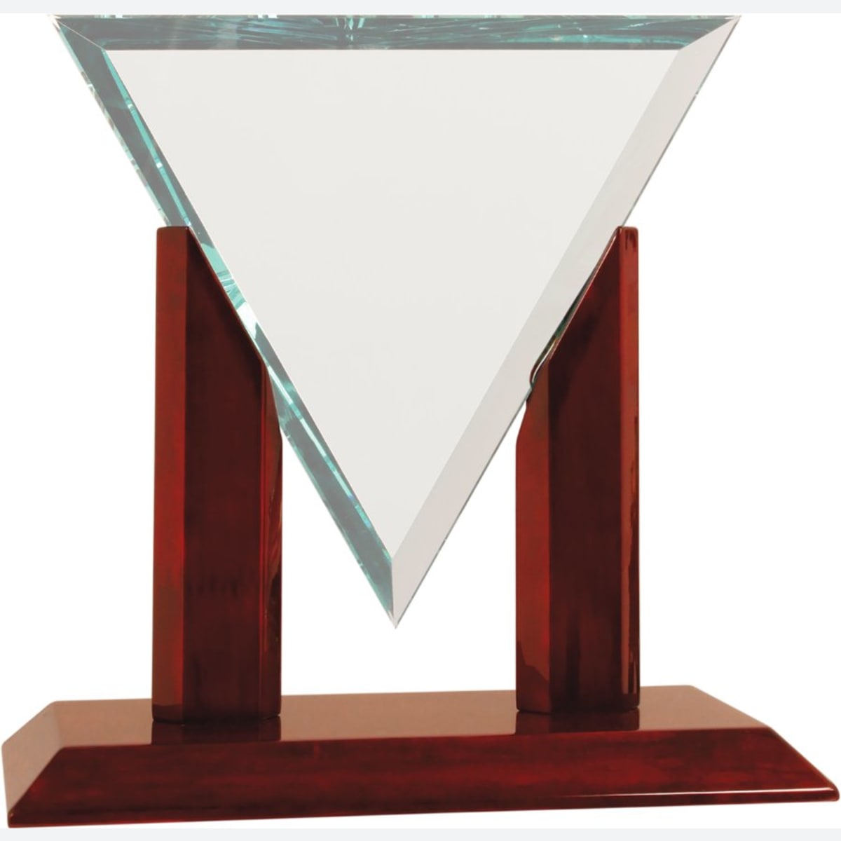 Diamond Triangle Clear Glass Replacement Blank