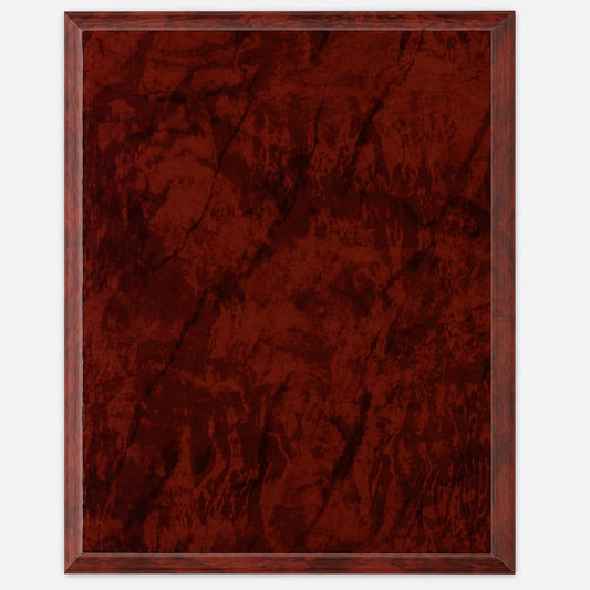 Ruby Marble Finish Plaque